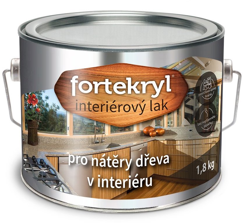 Austis Fortekryl Interiérový lak 1,8 kg, pololesk