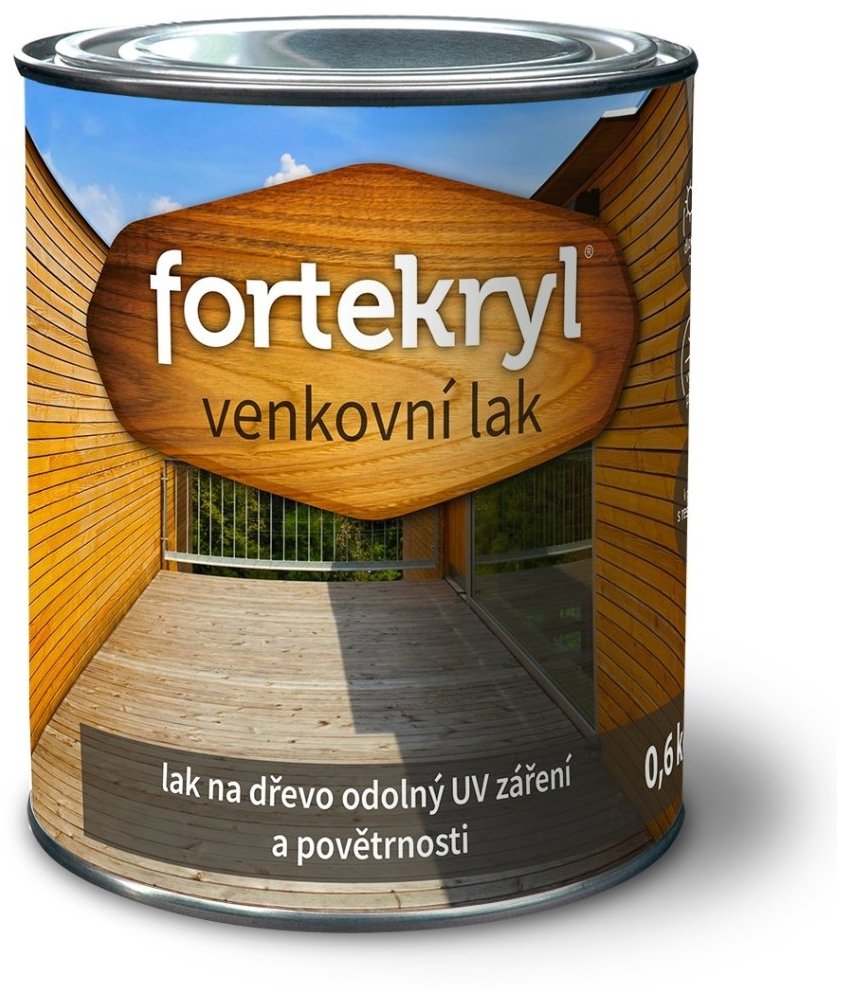Austis Fortekryl Vonkajší lak 0,6 kg, matný bezfarebný