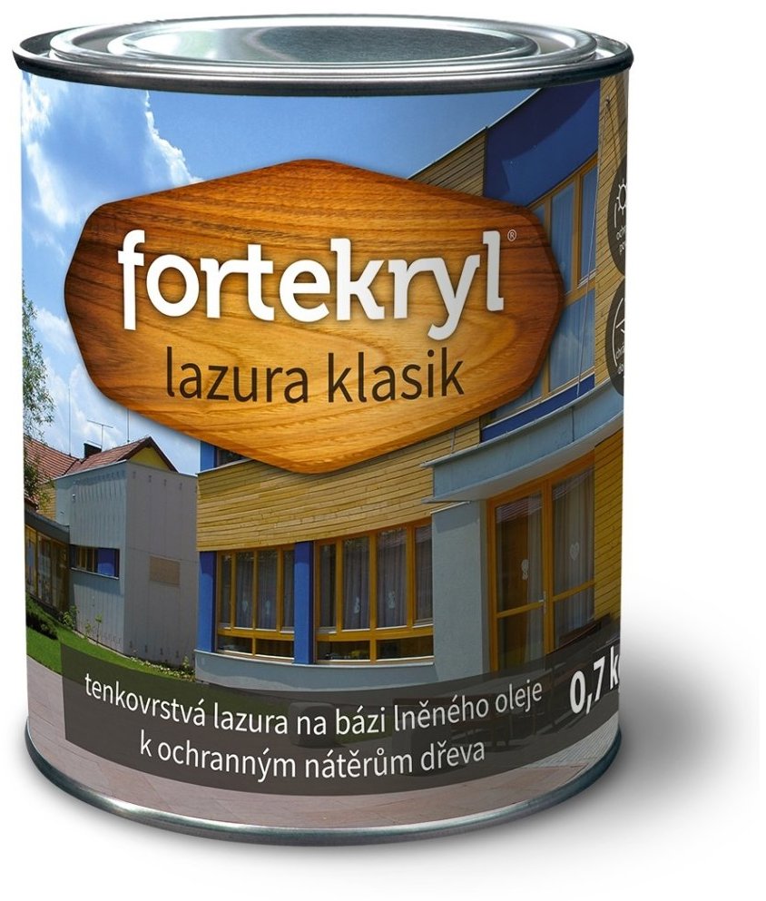 Austis Fortekryl lazúra KLASIK 0,7 kg, orech