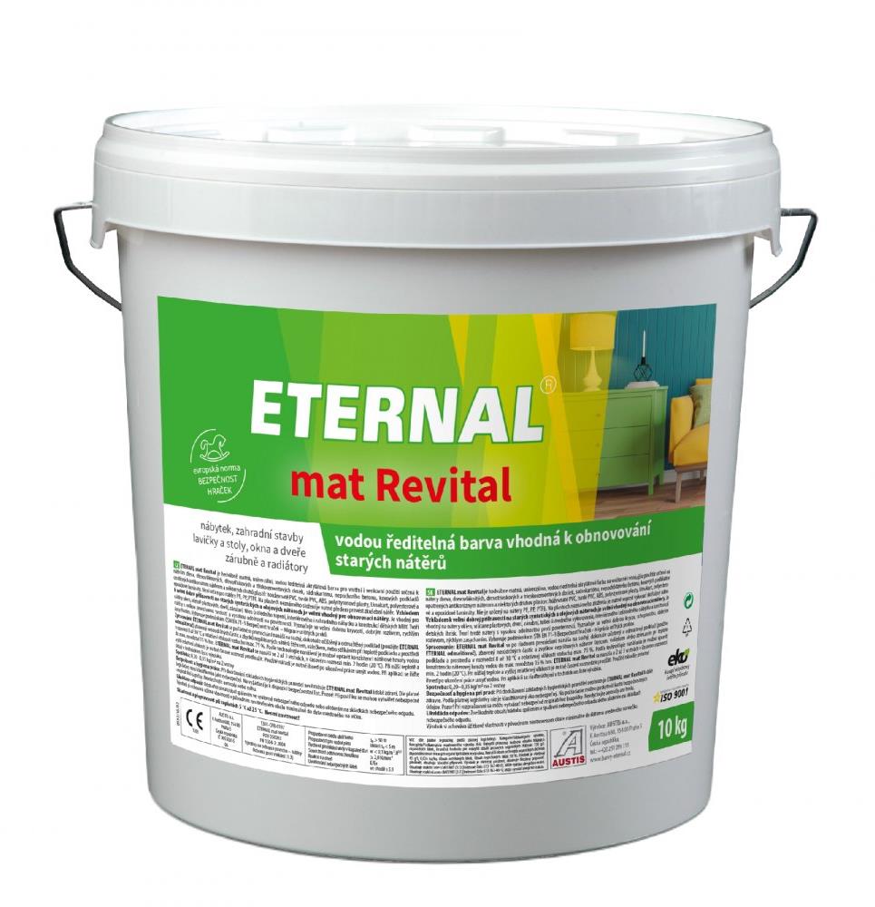 AUSTIS ternal MAT Revital 8 l, bílá (RAL9003)