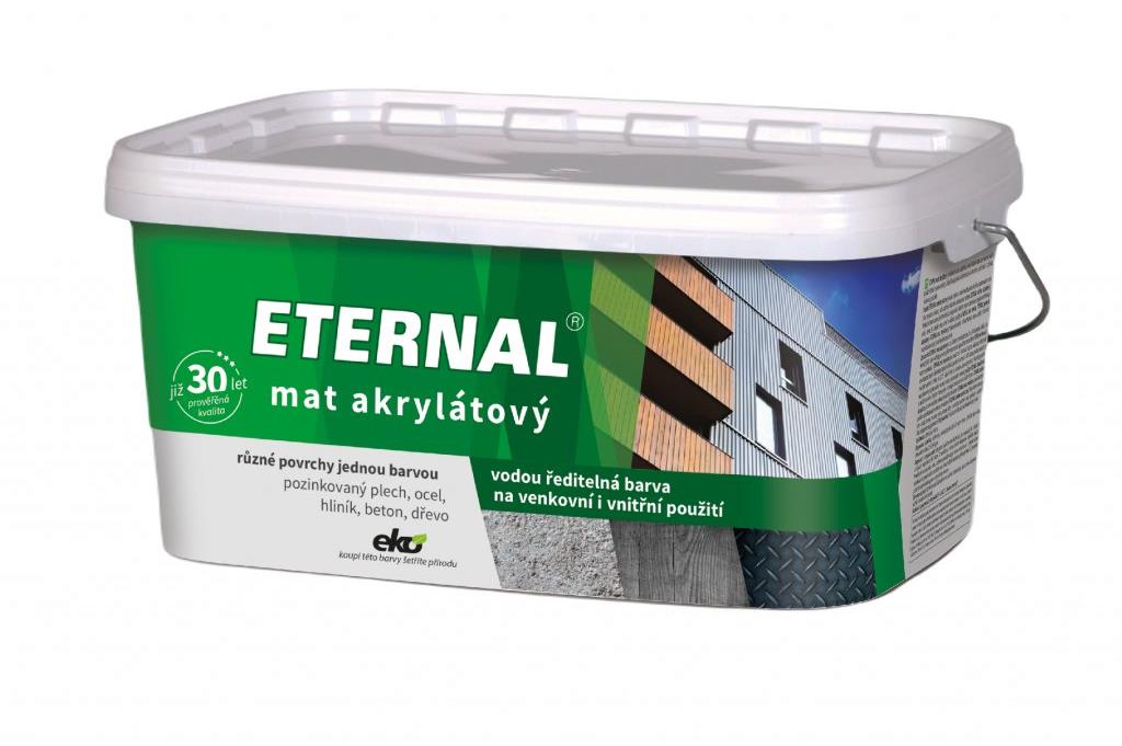 AUSTIS Eternal MAT Akrylátový 2,15 l, 04 antracit (RAL 7016)