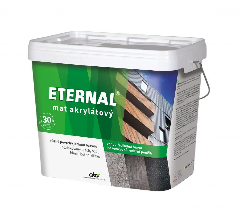 AUSTIS Eternal MAT akrylátový 7,7 l, 09 tmavě hnědá