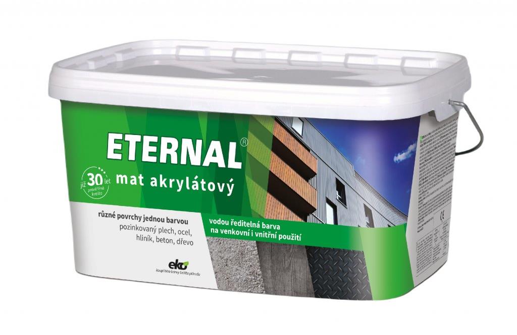 AUSTIS Eternal MAT akrylátový 3,9 l, 04 antracit (RAL 7016)