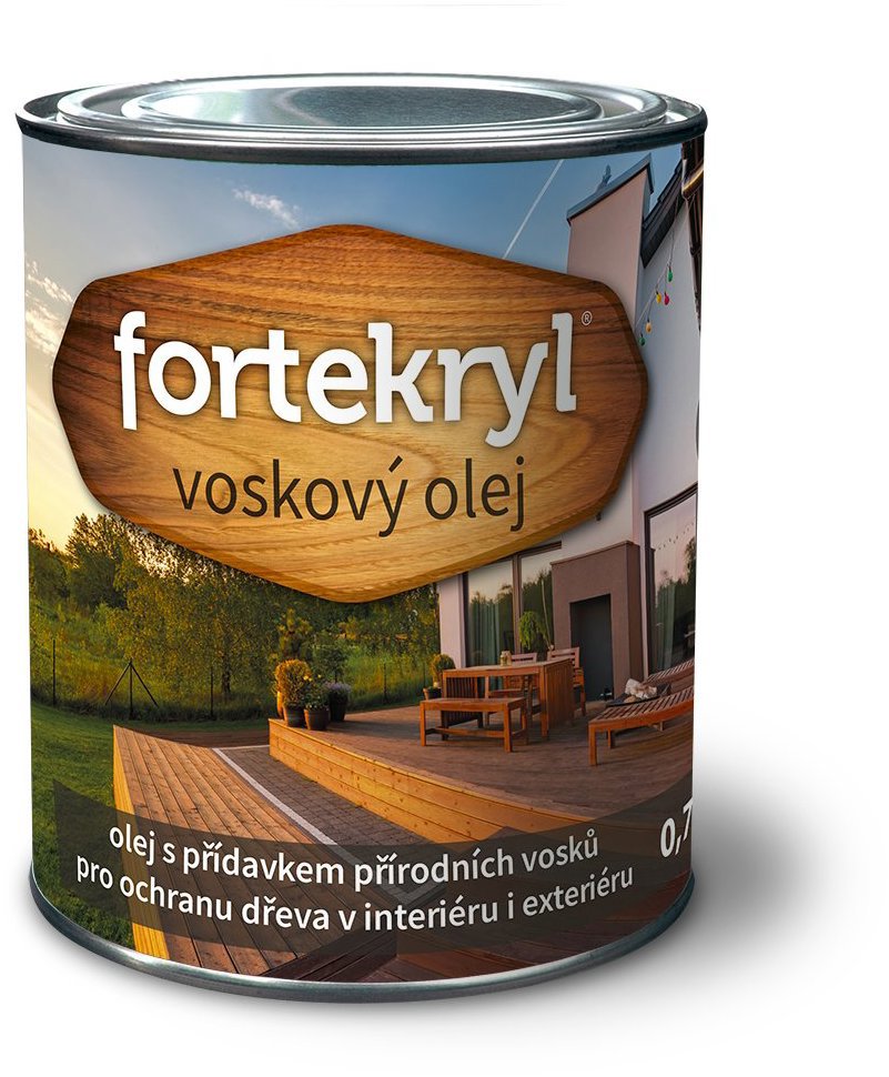 Austis Fortekryl Voskový olej 0,7 kg, teak
