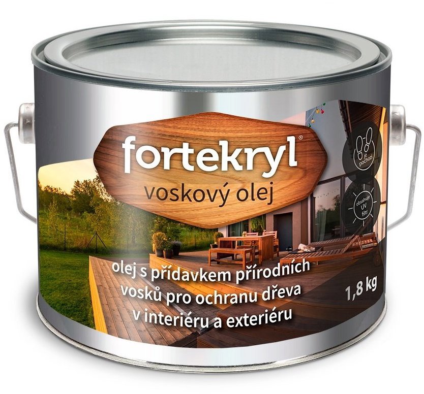 Austis Fortekryl Voskový olej 1,8 kg, palisander