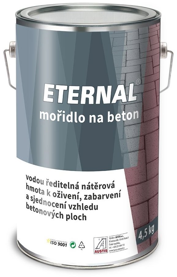 Austis Eternal mořidlo na beton 4,5 kg Antracit