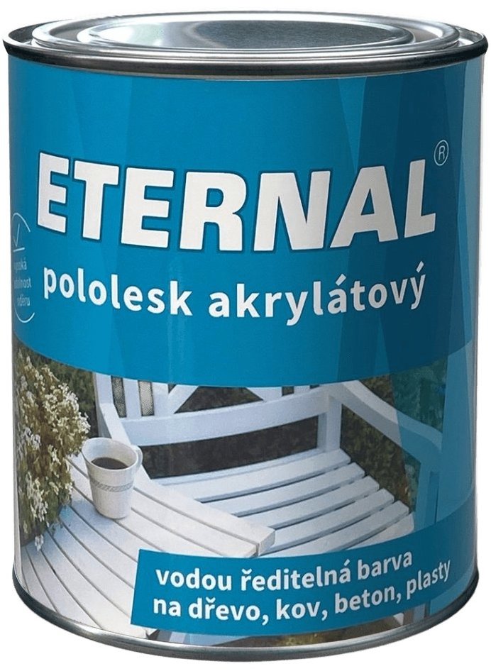 Austis ETERNAL pololesk akrylátový 0,7 kg, biela