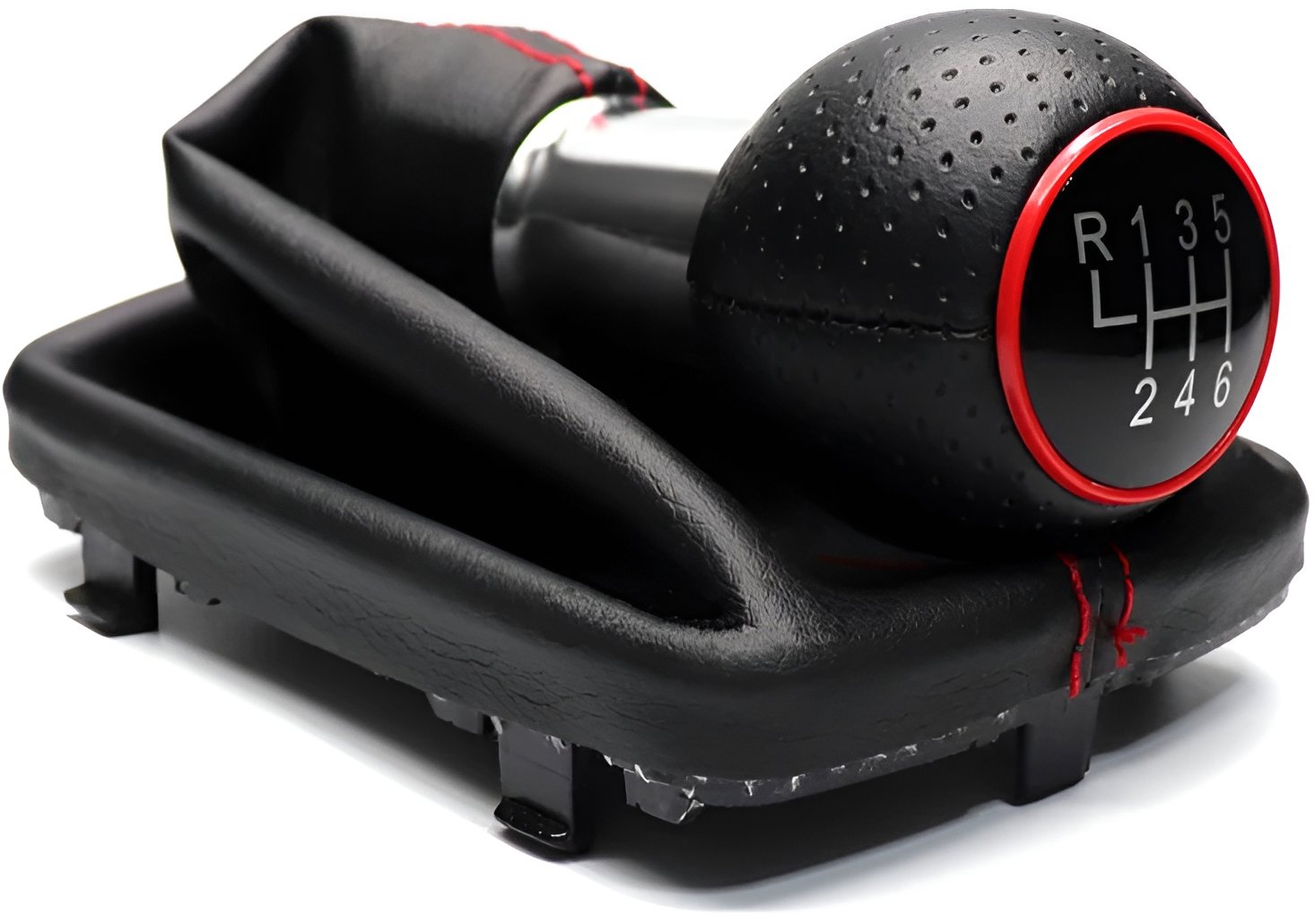 PROTEC Radiaca páka s manžetou Audi A4 B7 2004 – 2009 6st červená