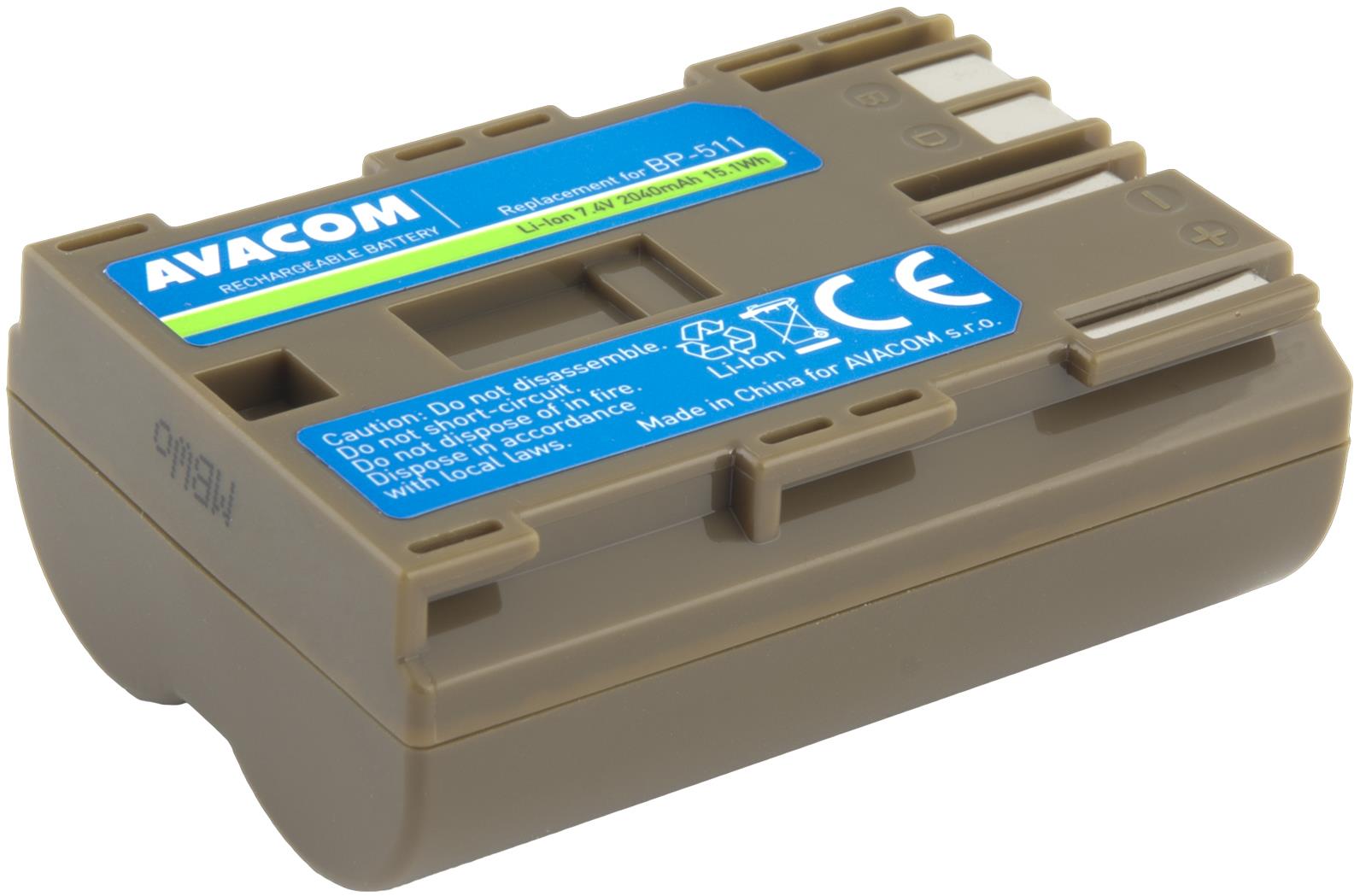 AVACOM Canon BP-511/512 Li-Ion