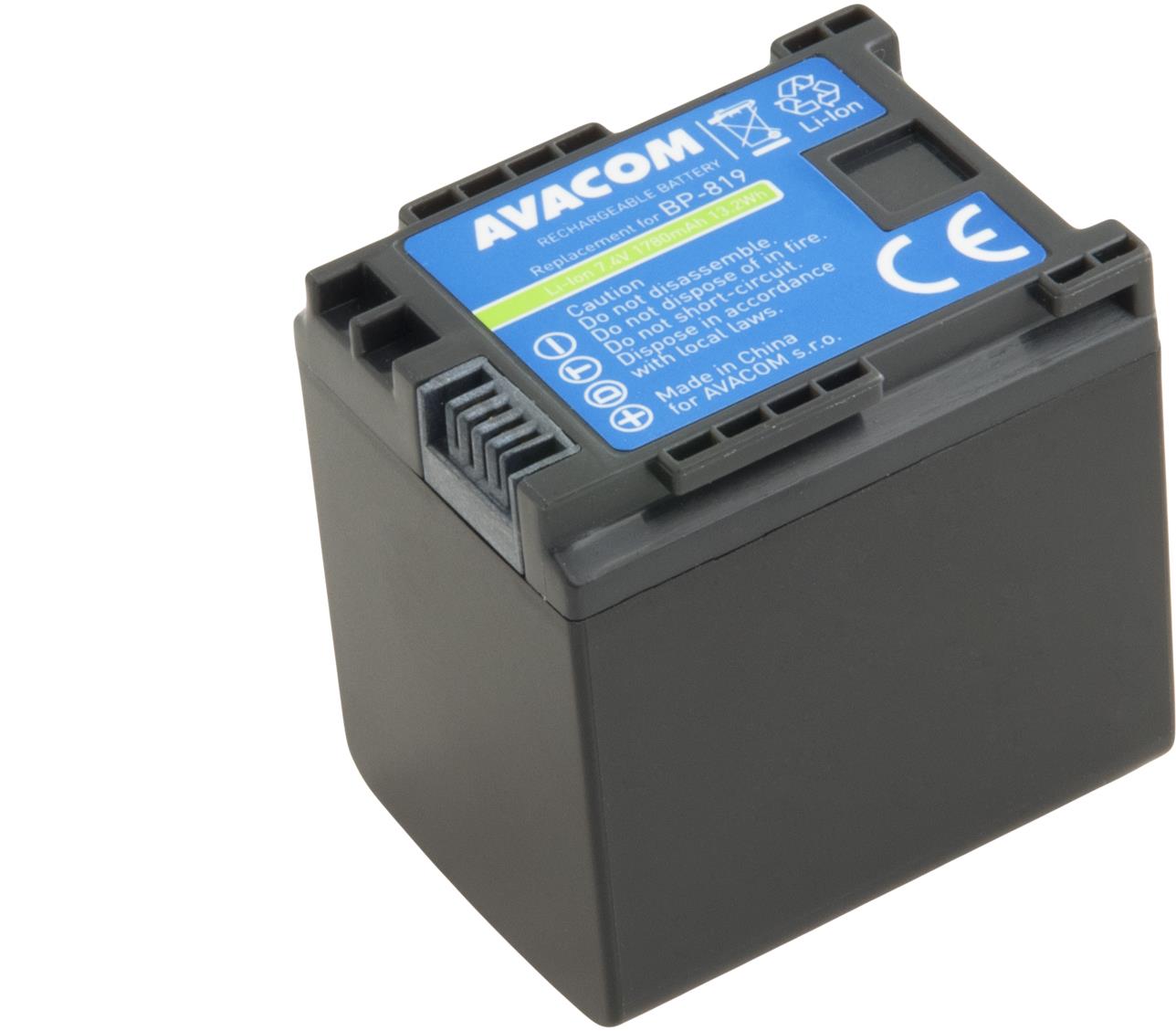 AVACOM Canon BP - 819 Li-Ion 7.4 V, 1780 mAh, 13,2 Wh