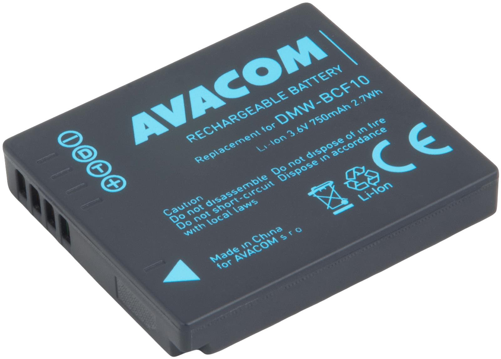 AVACOM Panasonic DMW-BCF10 Li-Ion