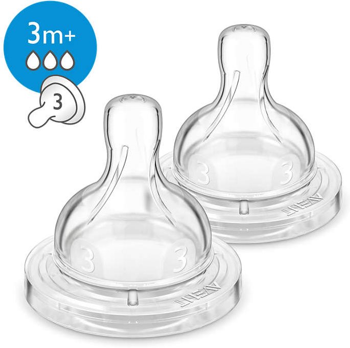 Philips AVENT Anti-colic/Classic+ 3, 2 ks