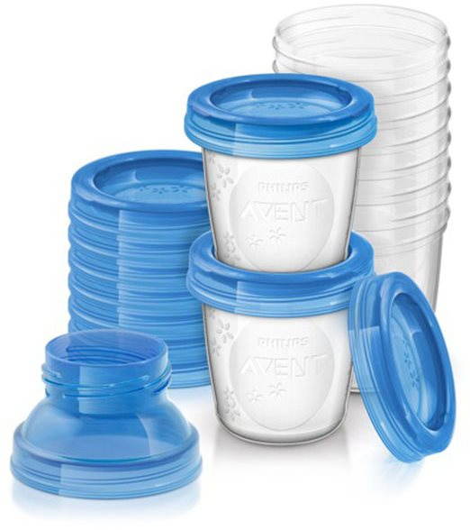 Philips AVENT SCF618/10 VIA poháriky 180 ml, 10 ks