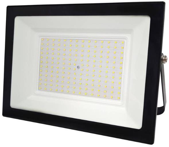 AVIDE Ultratenký LED reflektor čierny 150 W 12000 lm, denný