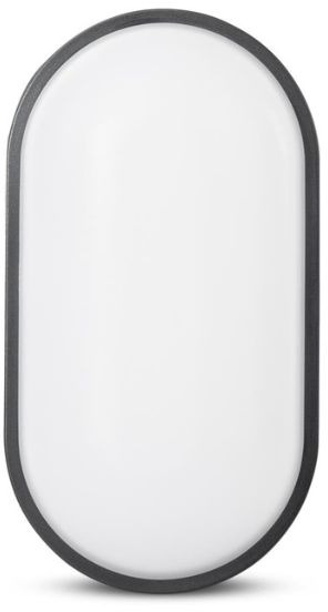 AVIDE Prémiové LED vonkajšie osvetlenie Triton-O do mokrej prevádzky IP65 20W 2000 lm denné, čierne