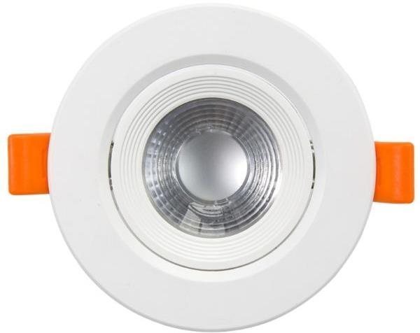 Výklopné podhľadové bodové LED 7 W kruh denné 9 cm