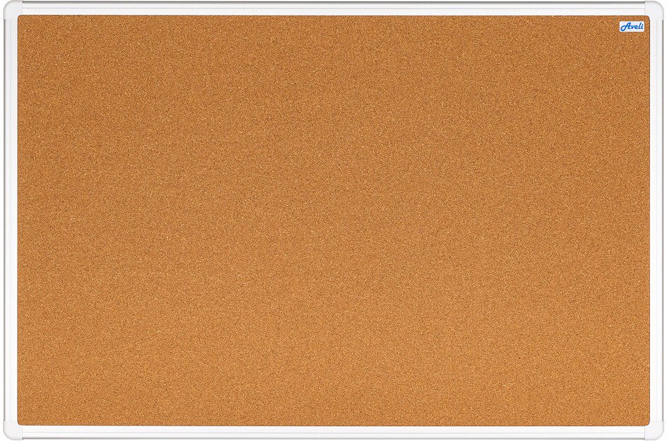 AVELI korková 90 × 60 cm, hliníkový rám