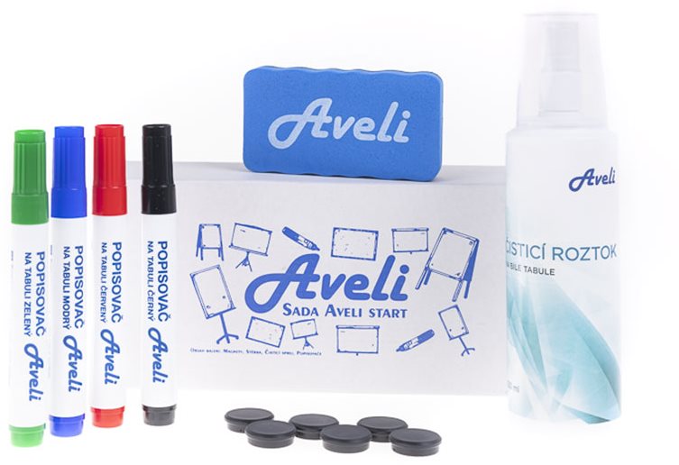AVELI START na popisovacie tabule, 12-dielna