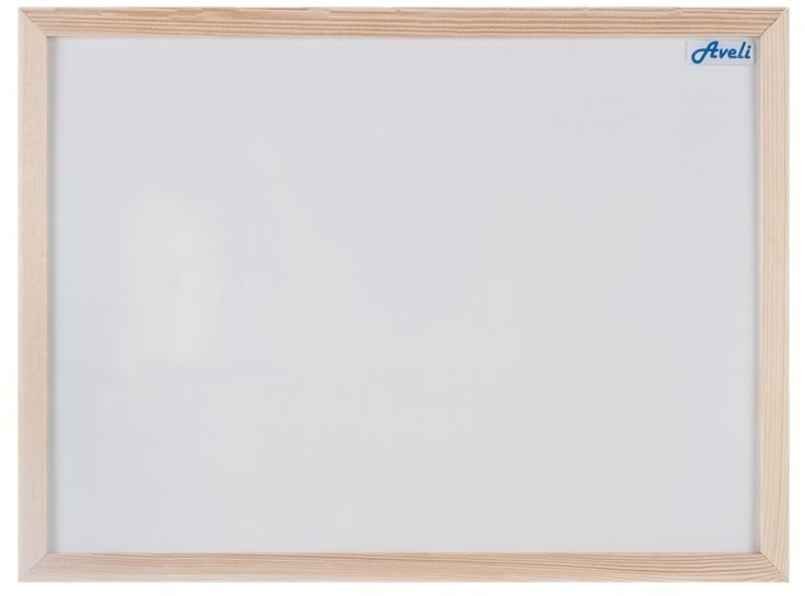 AVELI magnetická 90 × 60 cm, drevený rám