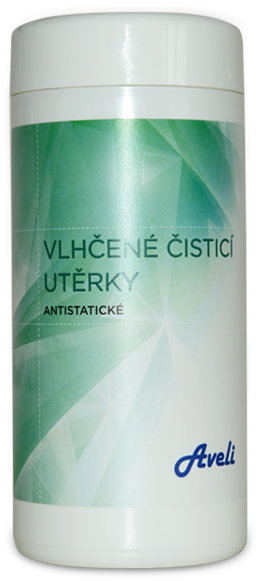 AVELI čistiace vlhčené utierky, na monitory dóza