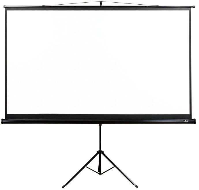 AVELI, mobilný statív, 120", (16 : 9), čierny tubus