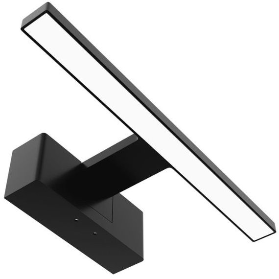 AVIDE Kúpeľňové LED svetlo nad zrkadlo 30 cm, 5 W, 410 lm, denné, čierne