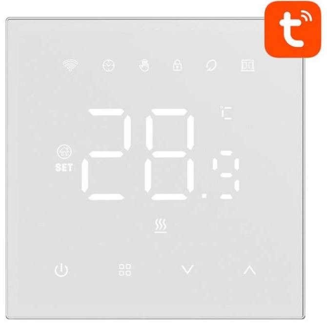 AVATTO WT410 3A Water Heating Matter over WiFi Thermostat White