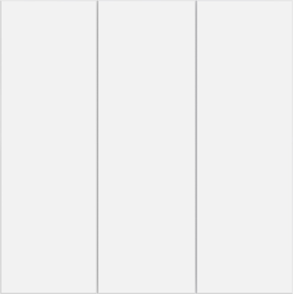 AVATTO TS60 Zigbee Ambient Light Smart Switch, 3 gang