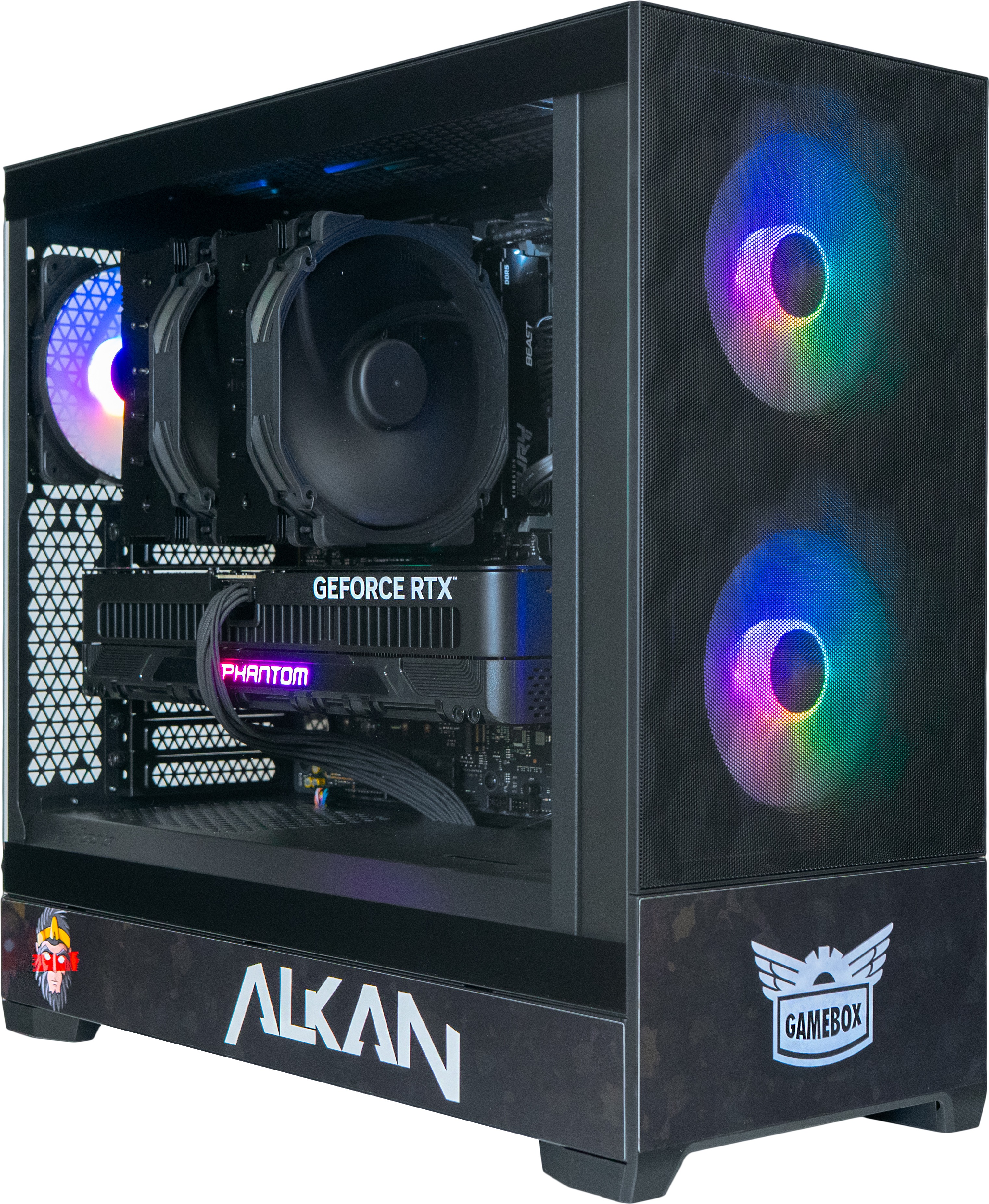 AlzaPC GameBox Elite Alkan Edice – R7/RTX5080/64 GB RAM/2 TB SSD