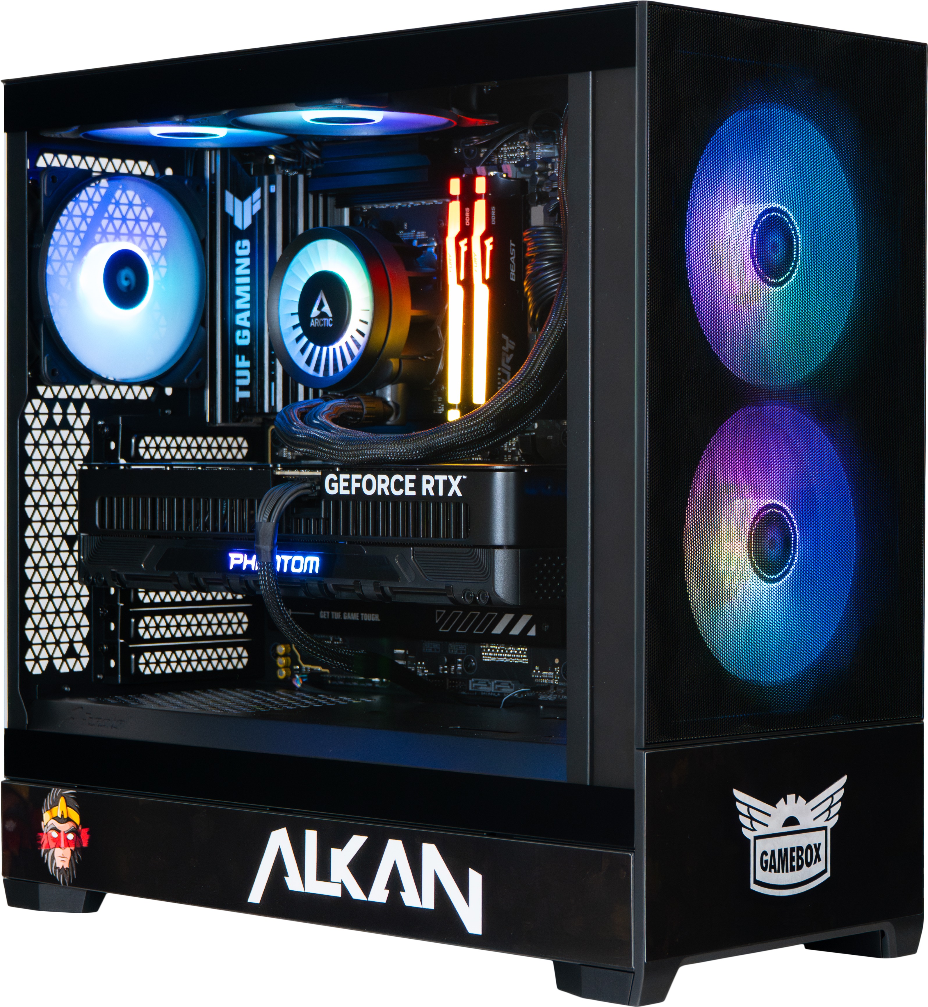 AlzaPC GameBox Ultimate Alkan Edícia – R9/RTX5090/64 GB RAM/4 TB SSD