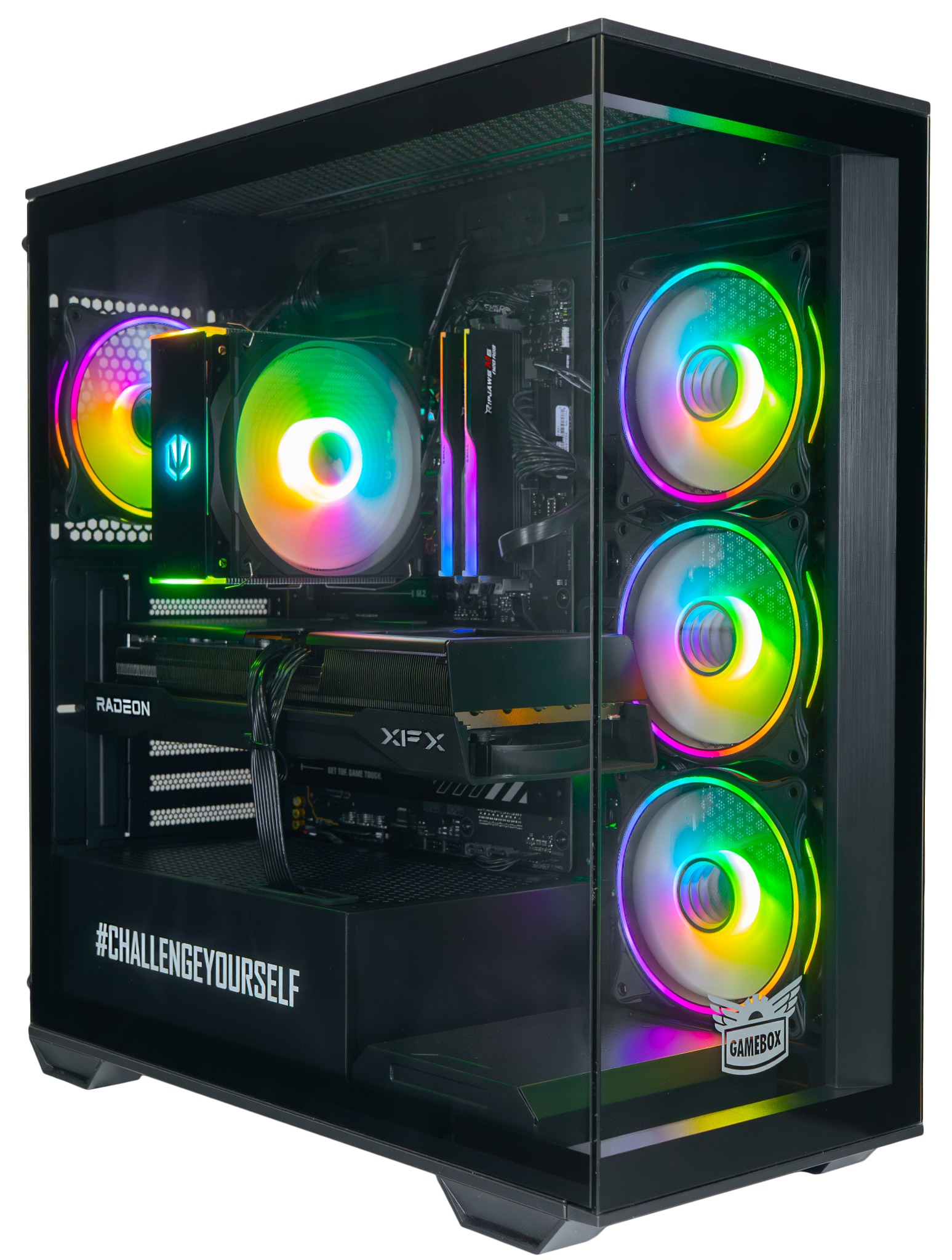 AlzaPC GameBox Elite – R7/RX9070XT/32 GB RAM/2 TB SSD/Bez OS