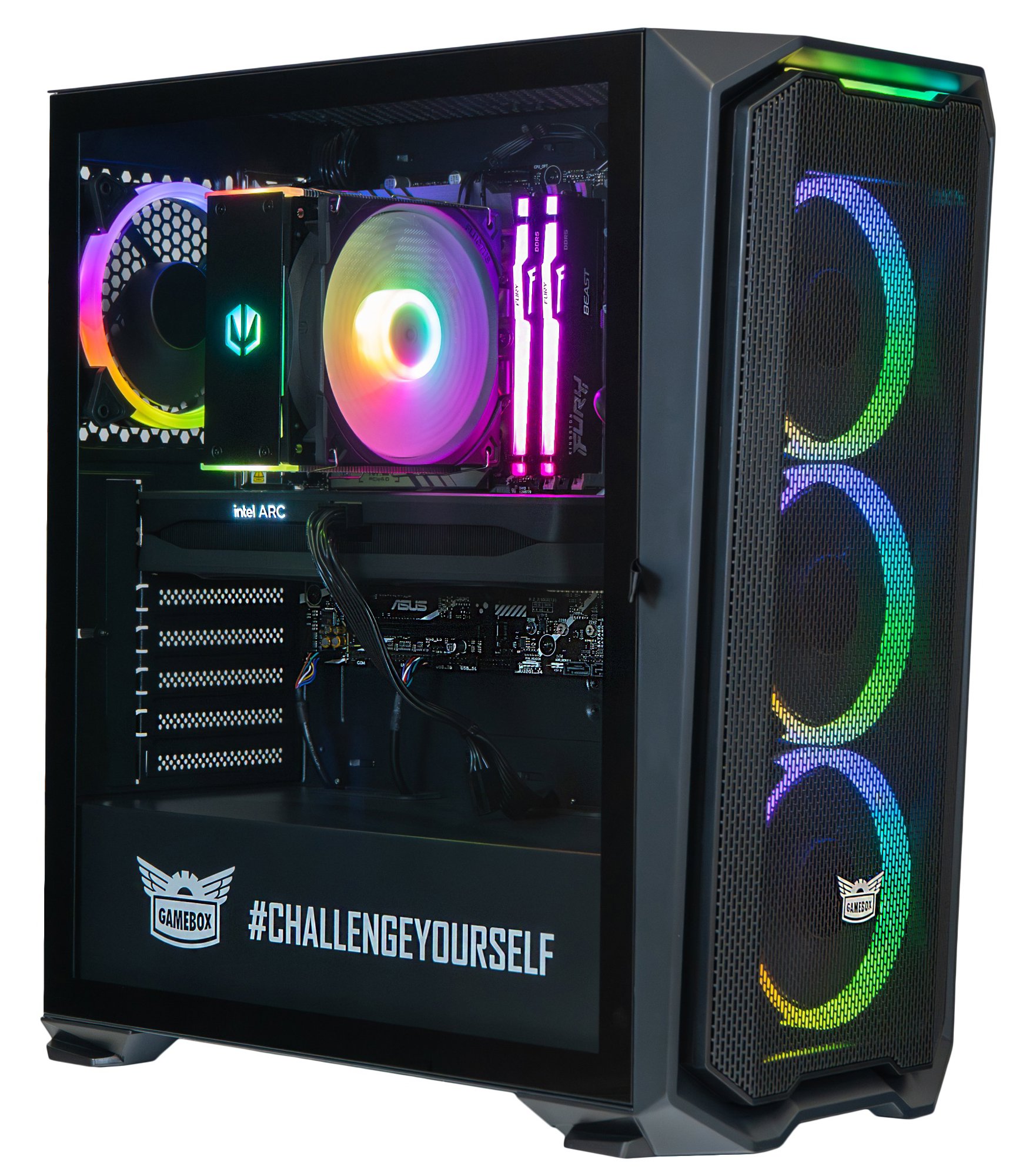 AlzaPC GameBox Prime – i5/B580 12 GB/32 GB RAM/2 TB SSD/bez OS