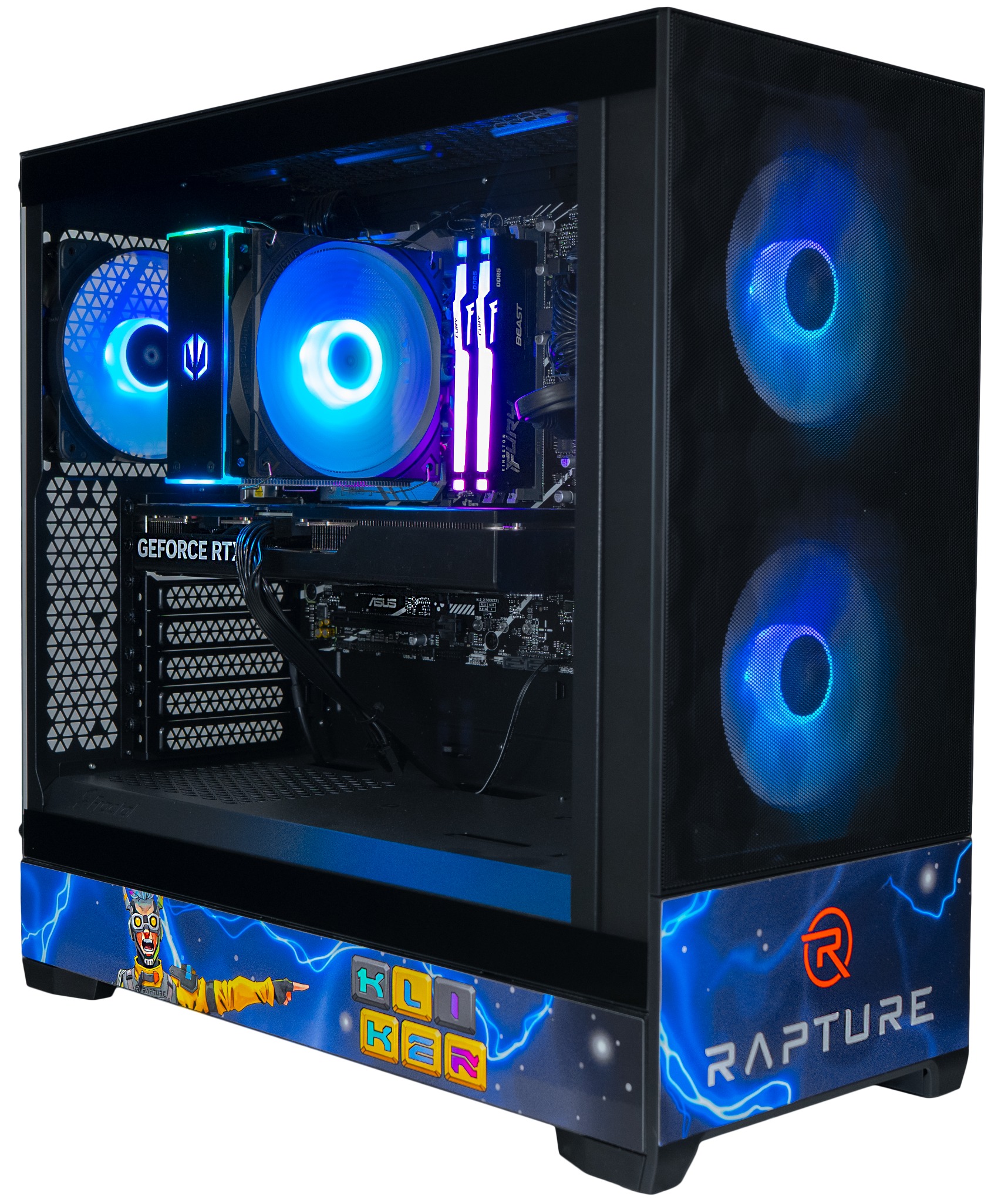 AlzaPC GameBox Prime Rapture KLIKER Edícia – i5/RTX5060 Ti 16 GB/32 GB RAM/2 TB SSD