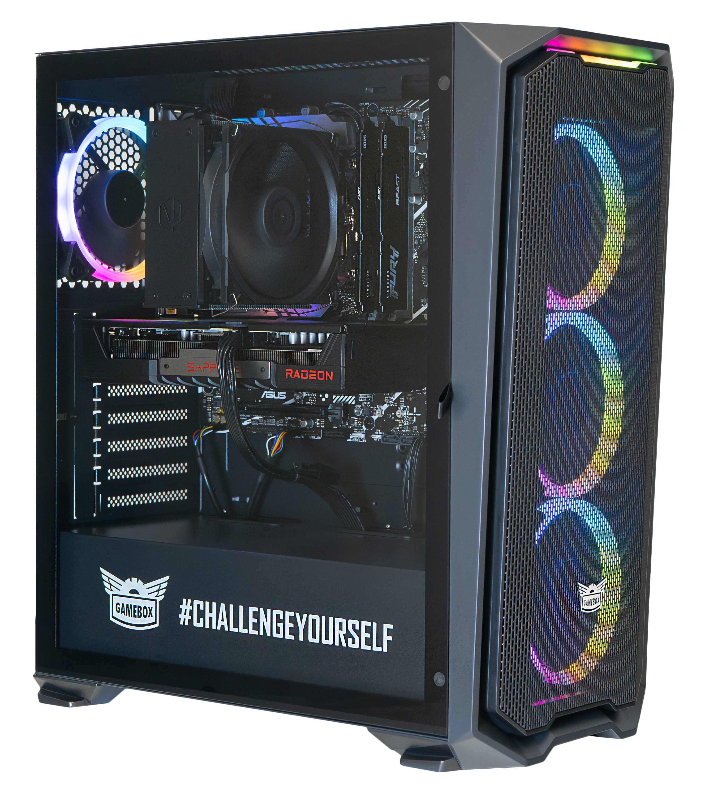 AlzaPC GameBox Prime – i7/RX9060XT 16 GB/32GB RAM/1 TB SSD/Bez OS