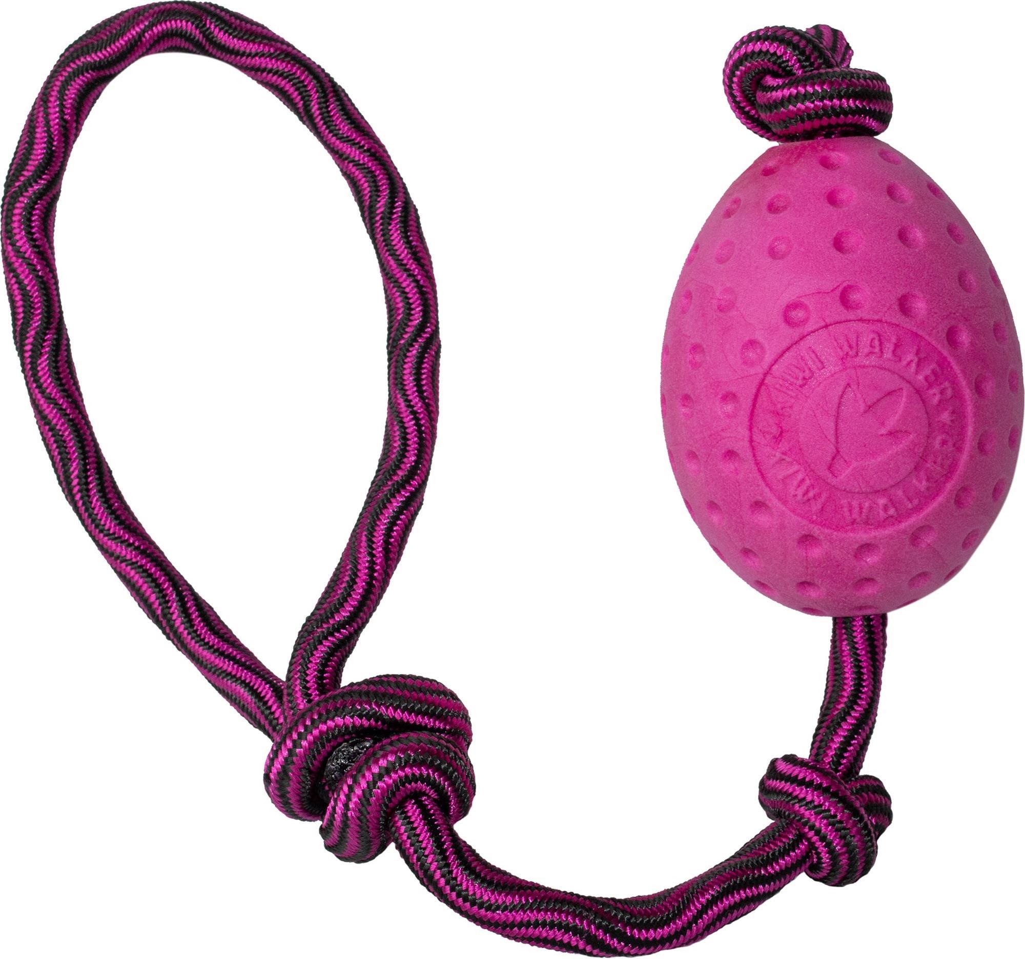 Kiwi Walker Hádzacie a plávacie Vajíčko Maxi z TPR peny, ružová, 8,5 cm