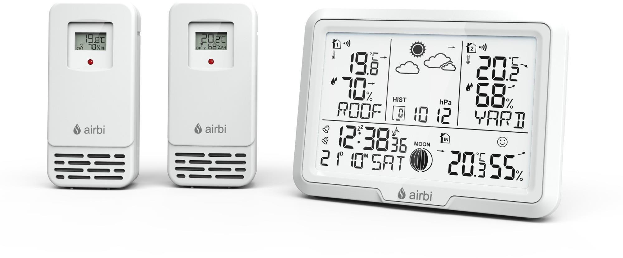 Airbi DUO s 2 bezdrôtovými snímačmi