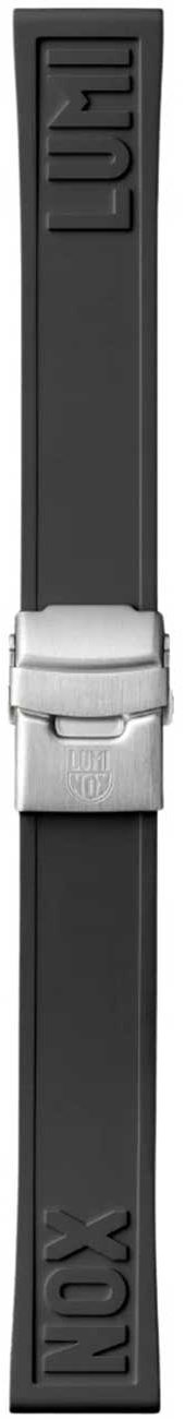 Luminox FP2205.20Q kaučukový remienok 22 mm čierny