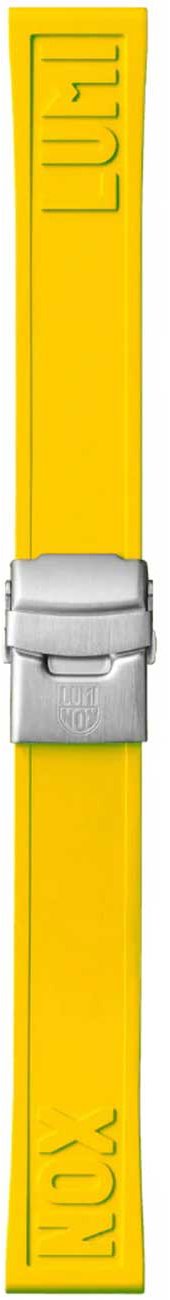 Luminox FP2205.50Q kaučukový remienok 22 mm žltý