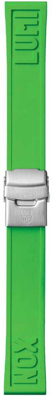 Luminox FP2205.60Q kaučukový remienok 22 mm zelený