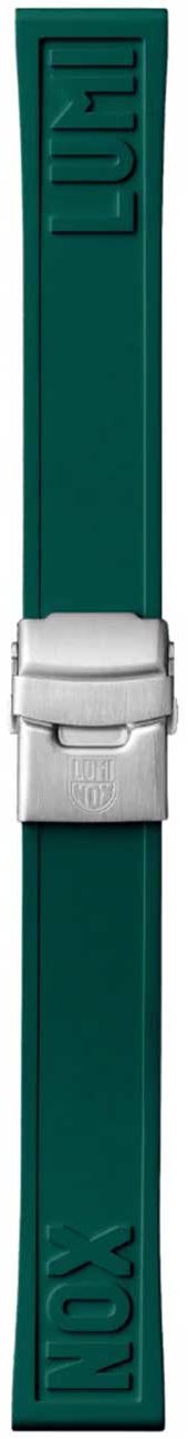 Luminox FP2205.61Q kaučukový remienok 22 mm tmavozelený
