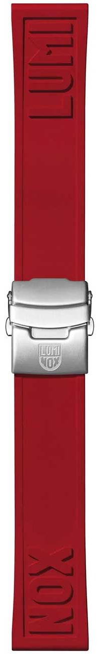 Luminox FP2406.30Q kaučukový remienok 24 mm červený