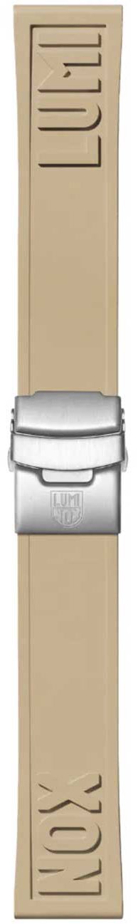 Luminox FP2406.70Q kaučukový remienok 24 mm béžový