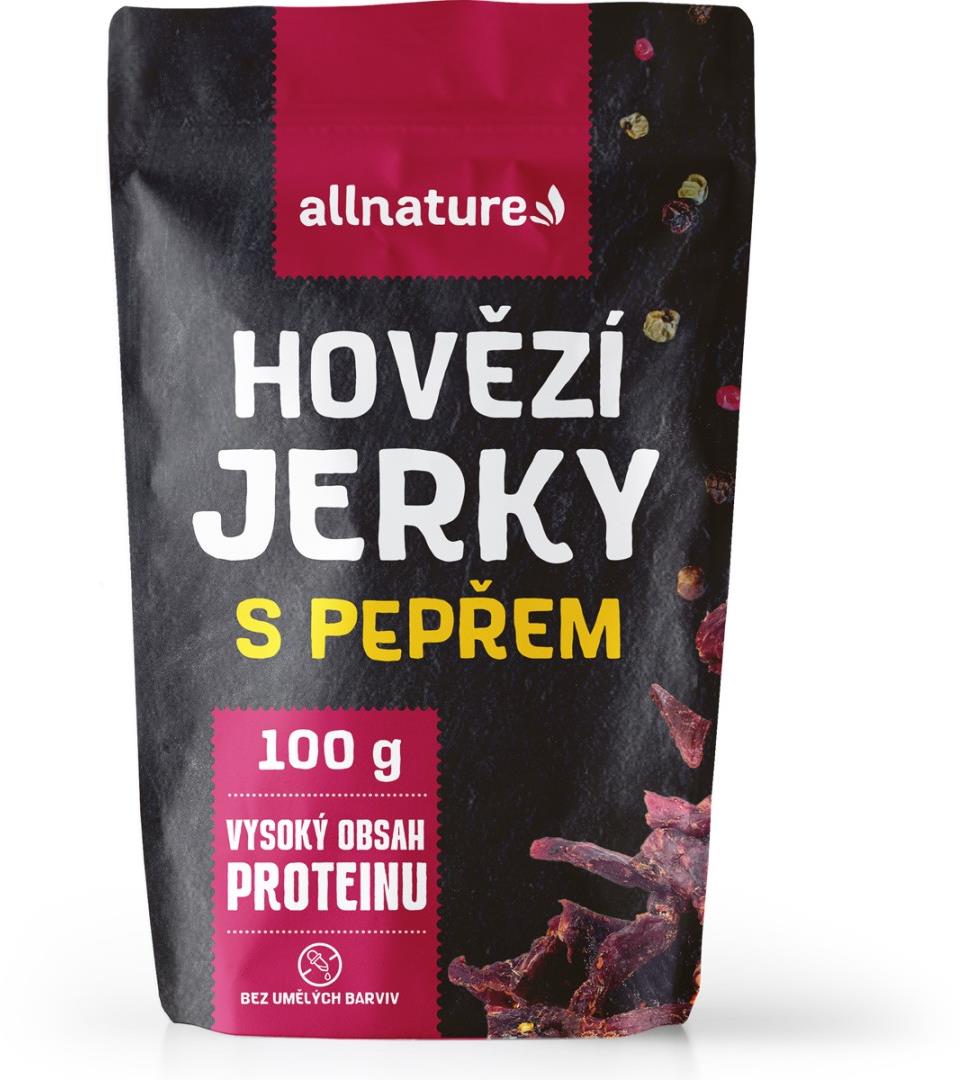 Allnature Beef Pepper Jerky 100 g