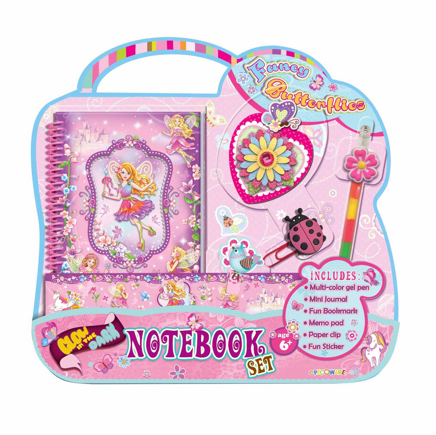 Alltoys Denník sada s dekoráciami, víla