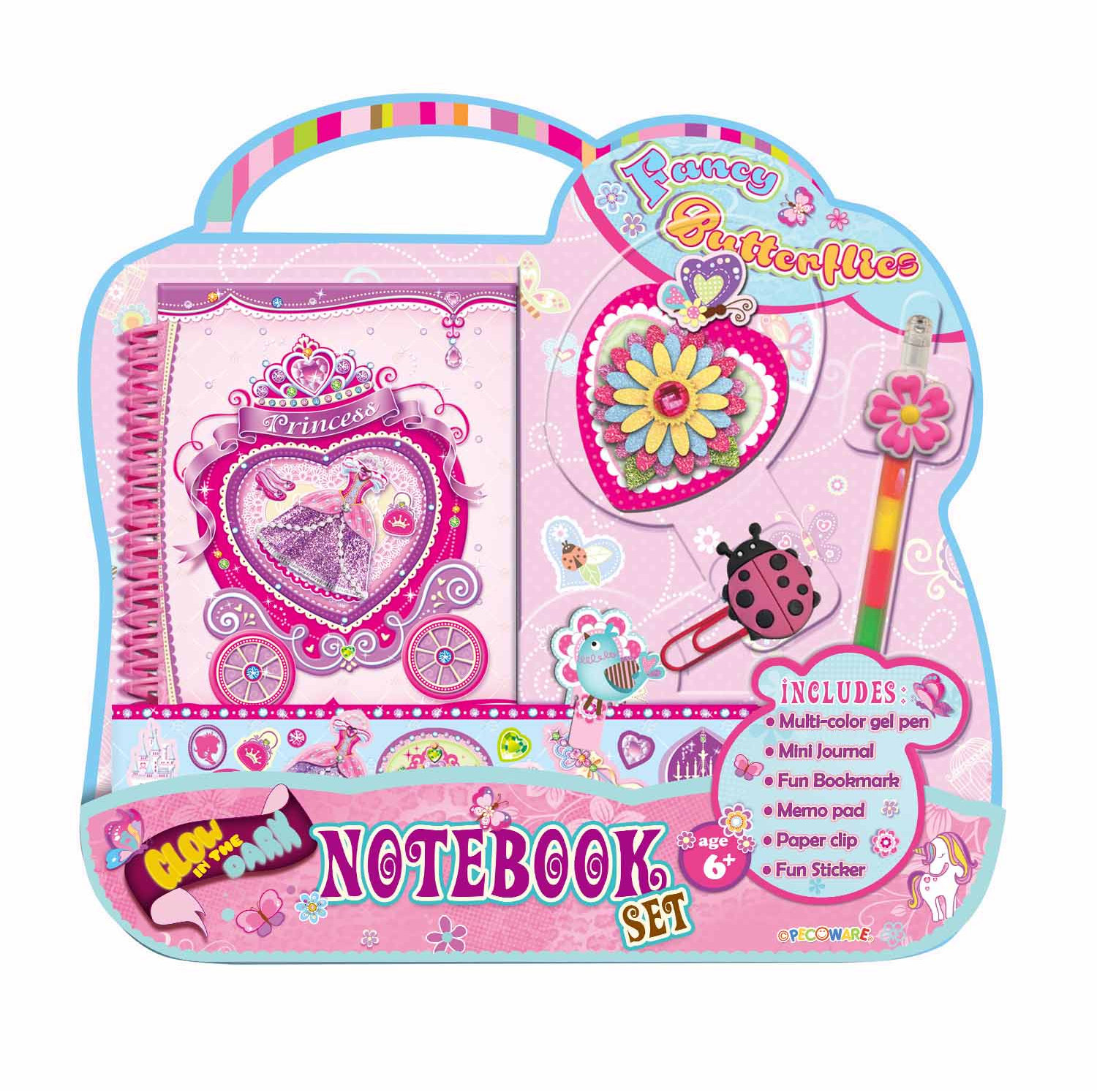 Alltoys Denník sada s dekoráciami, kočiar