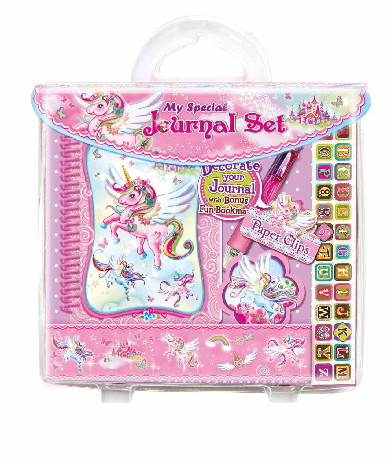 Alltoys Denník sada s dekoráciami, ponny