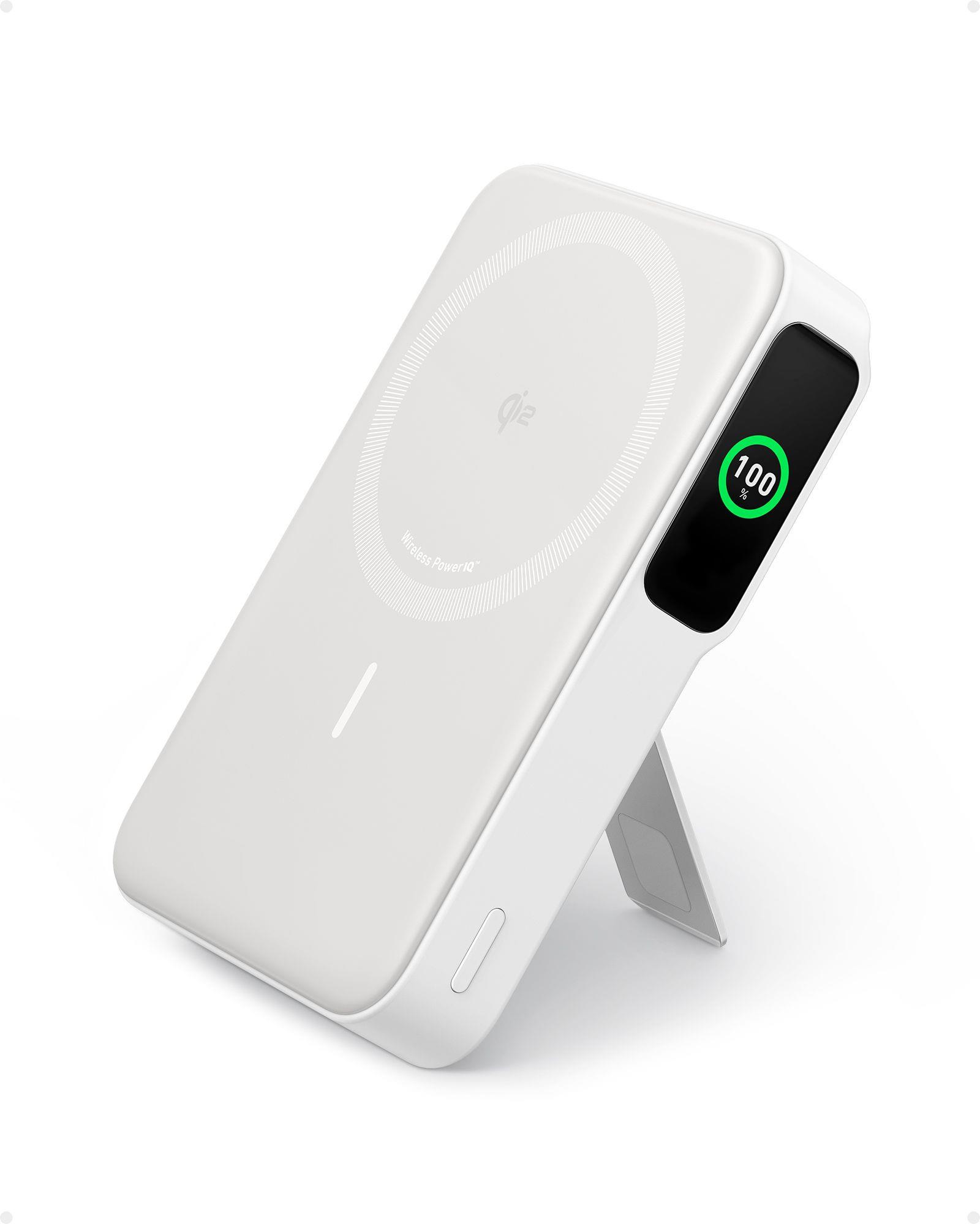 Anker 633 Magnetic Wireless Power Bank 10000 mAh,15 W, 27 W USB C, White
