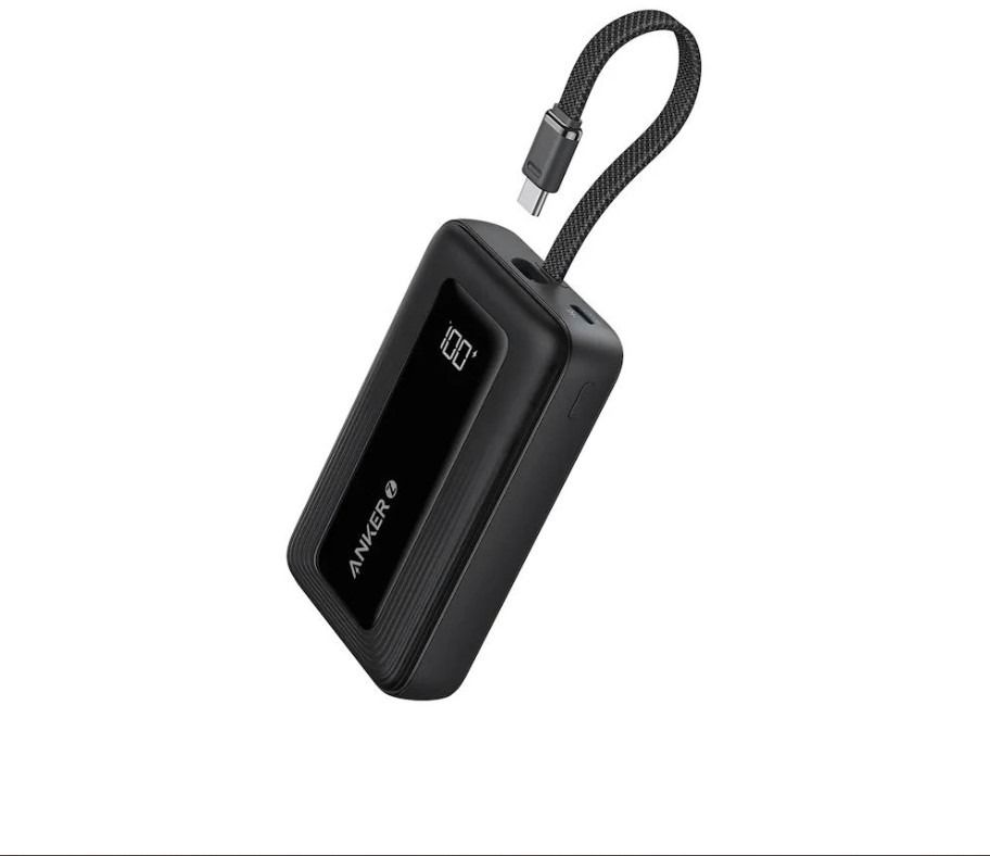 Anker Zolo 10000 mAh, 30 W s káblom USB-C čierny