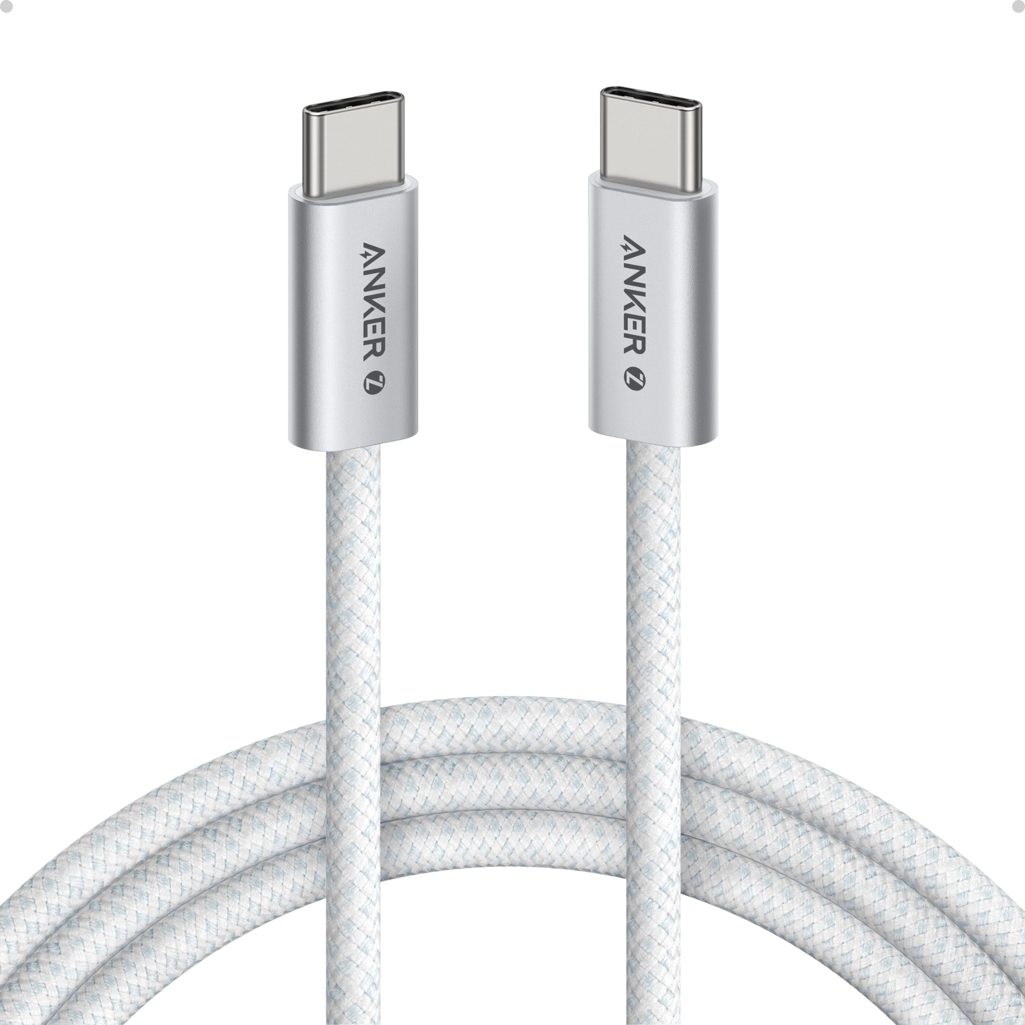 Anker Zolo USB-C/USB-C 1,8m 240W bílý