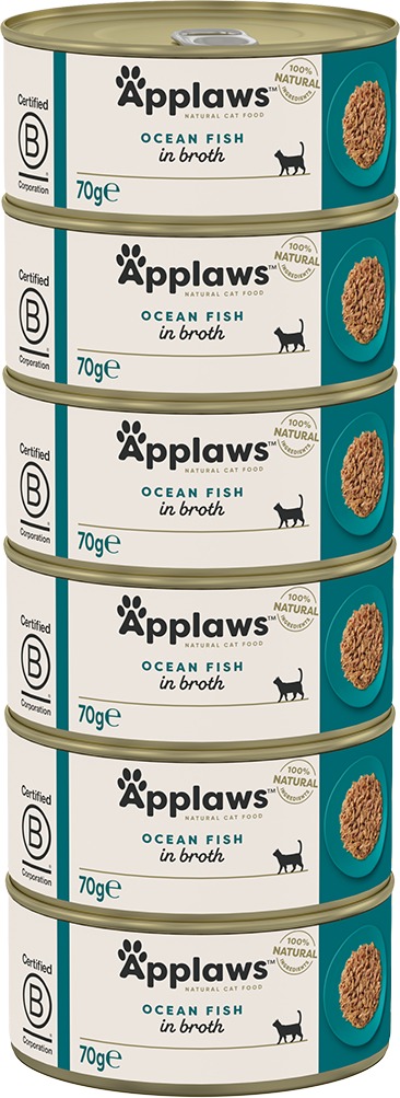 Applaws konzerva Morské ryby 6× 70 g